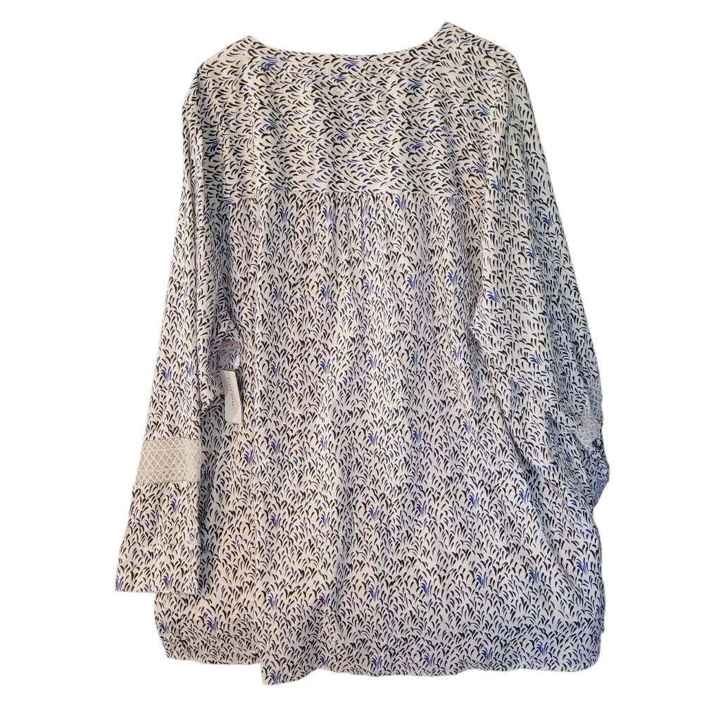 NWT Lane Bryant button down flowing tunic top - 22/24.          G58 - Picture 9 of 11